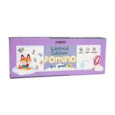 Настольная игра Strateg Domino Limited edition зверята на украинском языке (30327)
