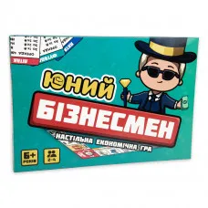 Настольная игра Strateg Юный Бизнесмен развлекательная экономическая на украинском языке (30341)