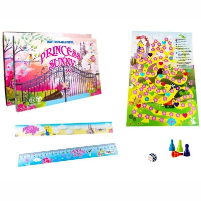 Настільна гра Strateg "Princess sunny" (рус) (30356) Настільна гра Strateg "Princess sunny" (рус) (30356)