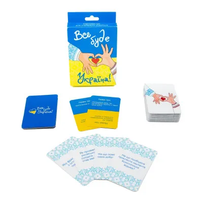 Карткова гра Все буде Україна (30370) Карткова гра Все буде Україна (30370)