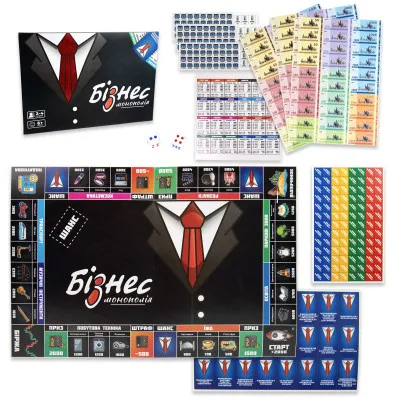 Настільна гра Strateg Бізнес економічна українською мовою (30372) Настільна гра Strateg Бізнес економічна українською мовою (30372)