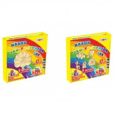 Набір для дитячої творчості Strateg "Набір еко-розмальовок LUX: павич та друзі" (3038)