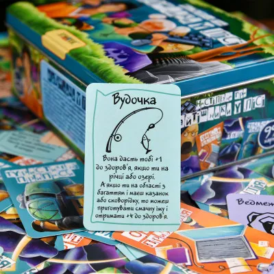 Настольная игра Strateg Айтишники в лесу на украинском языке (30388)