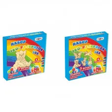 Набір для дитячої творчості Strateg "Набір еко-розмальовок LUX: ведмежа та друзі" (3039)