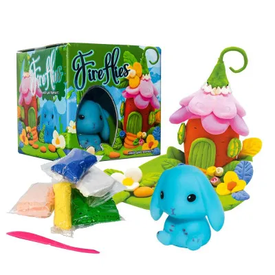 Набор для творчества Strateg "Fireflies - зайченя" (укр) (30410) Набор для творчества Strateg "Fireflies - зайченя" (укр) (30410)