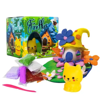 Набор для творчества Strateg "Fireflies - кошеня" (укр) (30411) Набор для творчества Strateg "Fireflies - кошеня" (укр) (30411)