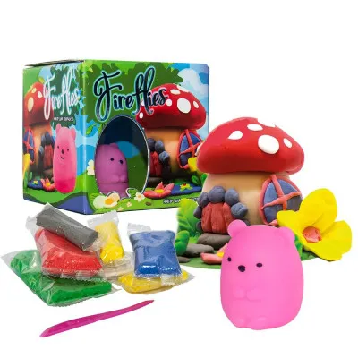 Набор для творчества Strateg "Fireflies - ведмедик" (укр) (30412) Набор для творчества Strateg "Fireflies - ведмедик" (укр) (30412)