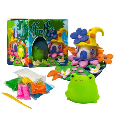 Набор для творчества Strateg "Fireflies - жабеня" (укр) (30413) Набор для творчества Strateg "Fireflies - жабеня" (укр) (30413)