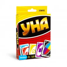 Настольная игра Strateg УНА classic карточная на украинском языке (30447)