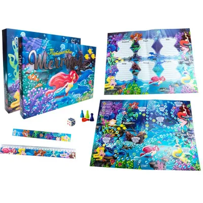 Настольная игра Strateg "Путешествие Mermaid" (рус) (30501) Настольная игра Strateg "Путешествие Mermaid" (рус) (30501)