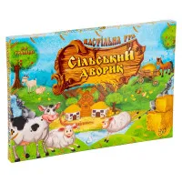 Настільна гра Strateg "Сільський дворик" (укр) (30503)