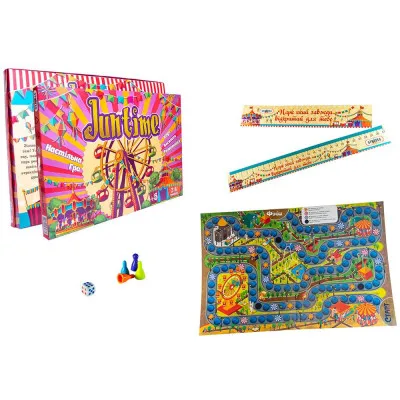 Настільна гра Strateg "JunTime" (укр) (30511) Настільна гра Strateg "JunTime" (укр) (30511)