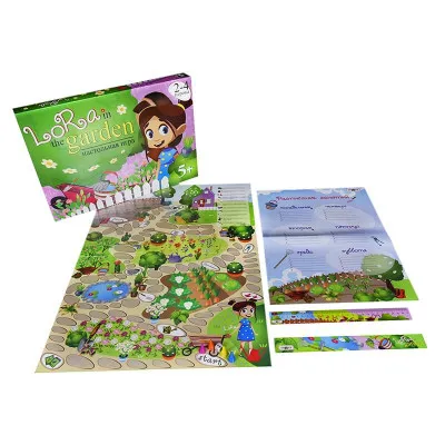 Настільна гра Strateg "Lora in the Garden" (рус) (30514) Настільна гра Strateg "Lora in the Garden" (рус) (30514)