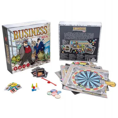Настольная игра Strateg "BUSSINESSmen" (укр) (30516) Настольная игра Strateg "BUSSINESSmen" (укр) (30516)
