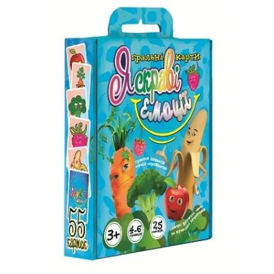 Настільна гра Strateg "Яскраві емоції" (рус) (30554) Настільна гра Strateg "Яскраві емоції" (рус) (30554)