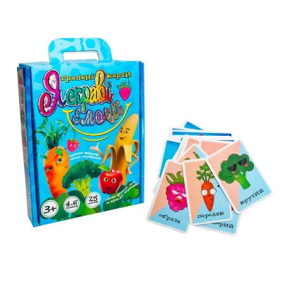 Настільна гра Strateg "Яскраві емоції" (рус) (30554) Настільна гра Strateg "Яскраві емоції" (рус) (30554)