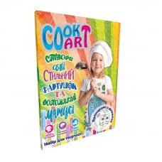 Набір для дитячої творчості Strateg "Набір Cook Art" (укр) (30559)