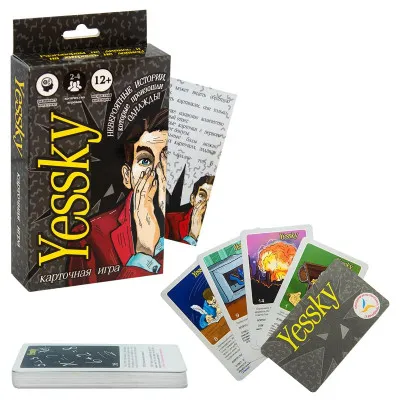 Настольная карточная игра Strateg «Yessky» (30568)