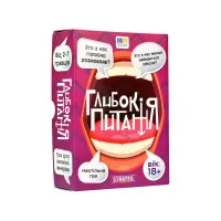 Настільна гра "Глибокі питання" Strateg (30578)