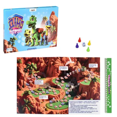 Настільна гра Діно Патруль українською мовою (30645)
