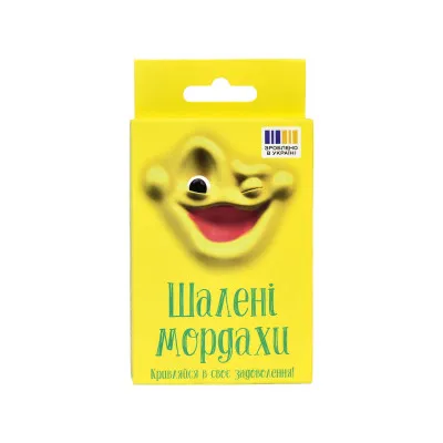 Настільна гра Strateg Шалені мордахи українською мовою (30664) Настільна гра Strateg Шалені мордахи українською мовою (30664)