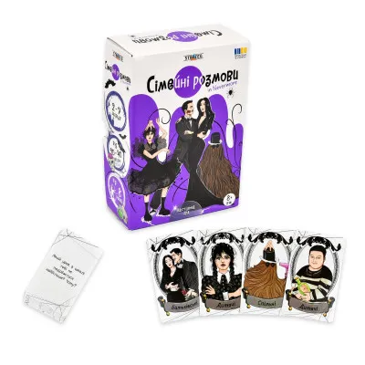 Настільна гра "Сімейні розмови" Strateg (30674) Настільна гра "Сімейні розмови" Strateg (30674)