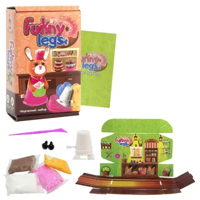 Набір для творчості Strateg для дівчаток "Funny legs" (рус) (30711) Набір для творчості Strateg для дівчаток "Funny legs" (рус) (30711)
