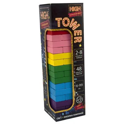 Настольная игра Strateg "High Tower" (укр) (30715) Настольная игра Strateg "High Tower" (укр) (30715)