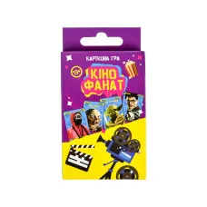 Настольная игра Strateg Кинофанат развлекательная на украинском языке (30732)