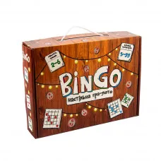Настольная игра-лото Strateg "BinGo" (30757) (укр)