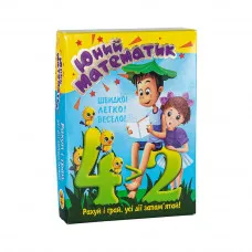 Навчальні картки Strateg "Юний математик" (укр) (30760)