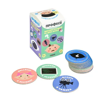 Настільна гра Strateg Професії розвиваюча українською мовою (30773) Настільна гра Strateg Професії розвиваюча українською мовою (30773)