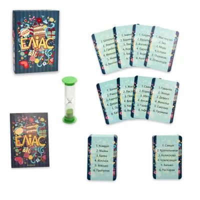 Настільна гра Strateg Еліас міні українською мовою 30776 Настільна гра Strateg Еліас міні українською мовою 30776