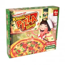 Настольная игра Юный Pizza Шеф Strateg на украинском языке (30781)