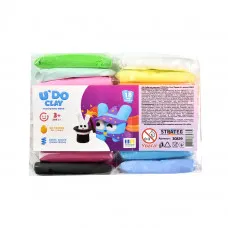 Набор для творчества "U'DO Clay 18 шт." брикет 6 г Strateg (30839)