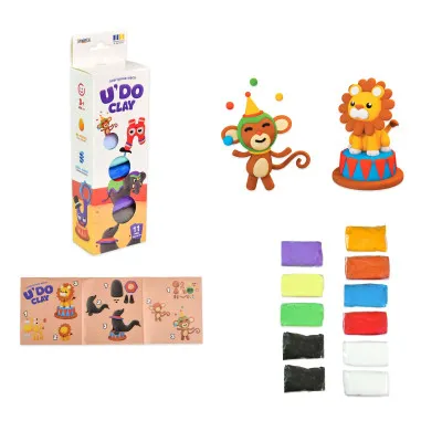 Набір для творчості "U'DO Clay 11 шт." брикет 10 г Strateg (30842) Набір для творчості "U'DO Clay 11 шт." брикет 10 г Strateg (30842)