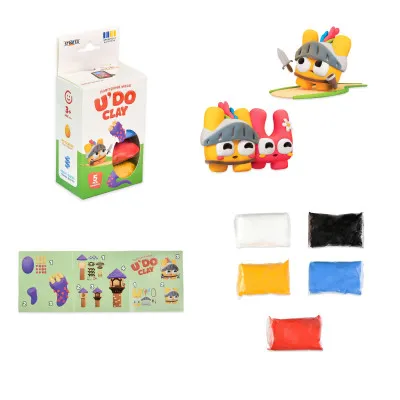 Набір для творчості "U'DO Clay 5 шт." брикет 10 г Strateg (30843) Набір для творчості "U'DO Clay 5 шт." брикет 10 г Strateg (30843)