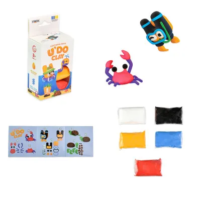 Набір для творчості "U'DO Clay 5 шт." брикет 10 г Strateg (30843) Набір для творчості "U'DO Clay 5 шт." брикет 10 г Strateg (30843)