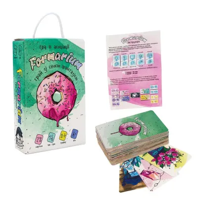 Настільна гра Strateg "Formarium" (укр) (30851) Настільна гра Strateg "Formarium" (укр) (30851)