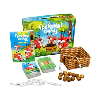 Настольная игра "Игривые бельчата" 30852 (укр) Настольная игра "Игривые бельчата" 30852 (укр)