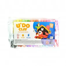 Набор для творчества "U'DO Clay 34 шт." брикет 6 г Strateg (30854)