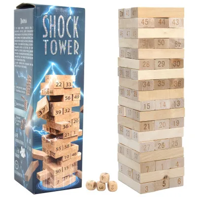 Настольная игра Strateg Shock Tower (Шок Товер) (30858) Настольная игра Strateg Shock Tower (Шок Товер) (30858)