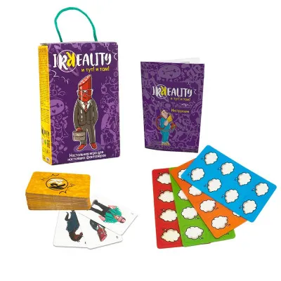 Настольная игра Strateg "Irreality" (рус) (30861) Настольная игра Strateg "Irreality" (рус) (30861)