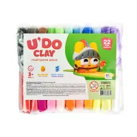 Набор для творчества "U'DO Clay 22 шт." брикет 6 г Strateg (30872)