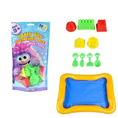 Набір для кінетичного піску "Magic Sand" Strateg (30881) Набір для кінетичного піску "Magic Sand" Strateg (30881)