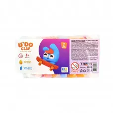 Набор для творчества "U'DO Clay 7 шт." брикет 6 г Strateg (30895)