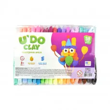 Набор для творчества "U'DO Clay 38 шт." брикет 6 г Strateg (30900)