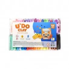 Набор для творчества "U'DO Clay 44 шт." брикет 6 г Strateg (30901)