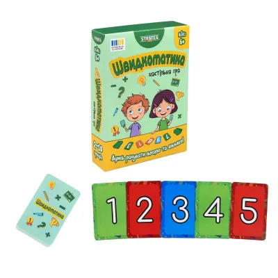 Настільна гра Strateg Швидкоматика (30939)