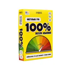 Настільна гра Strateg 100% Весела компанія (30949)
